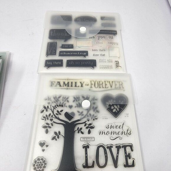 Lot Of 14 Close To My Heart My Acrylix Stamp Sets New - Picture 8 of 9